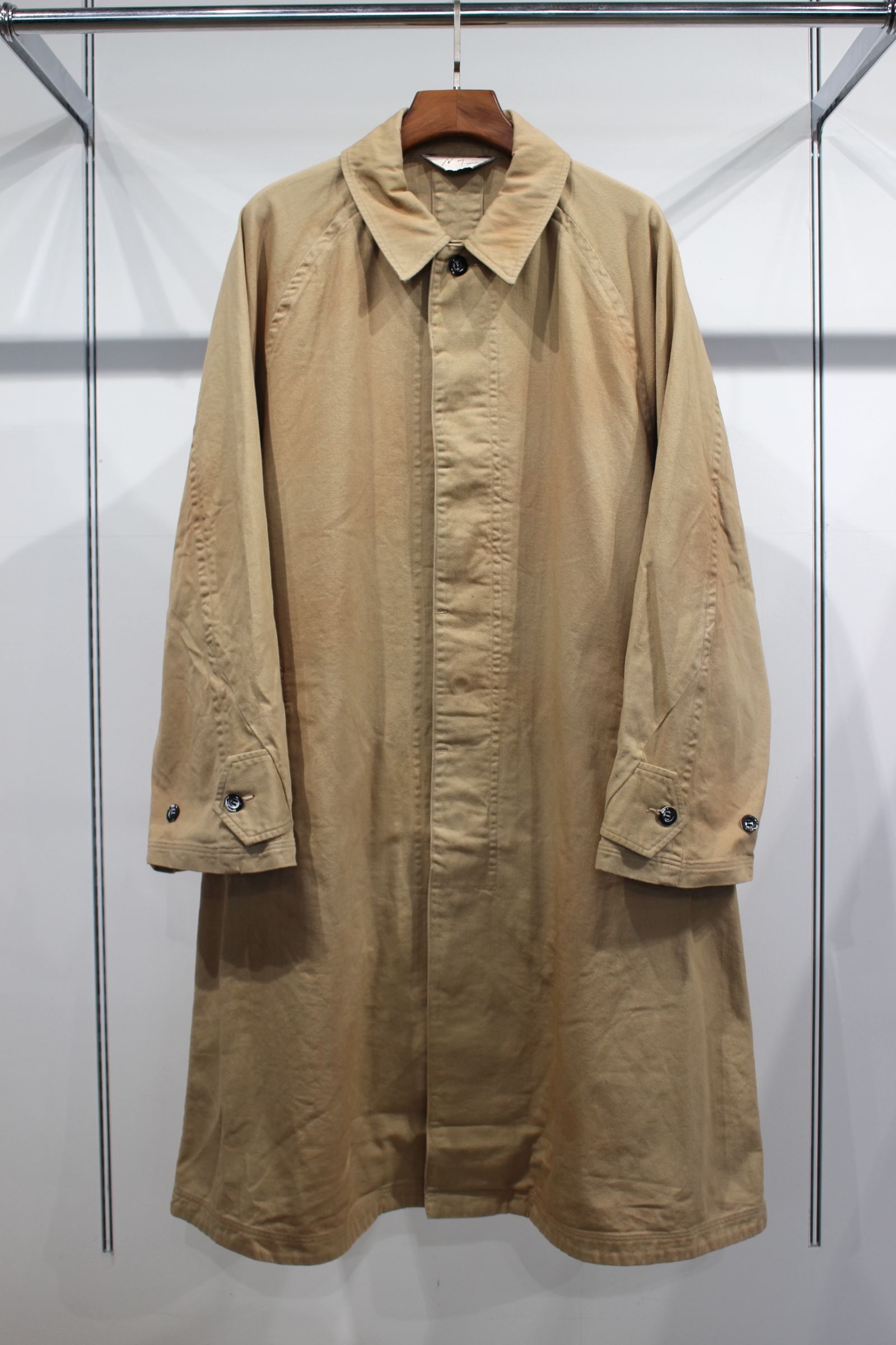 ANCELLM - DRILL BALMACAAN COAT | BEIGE | コート | NapsNote