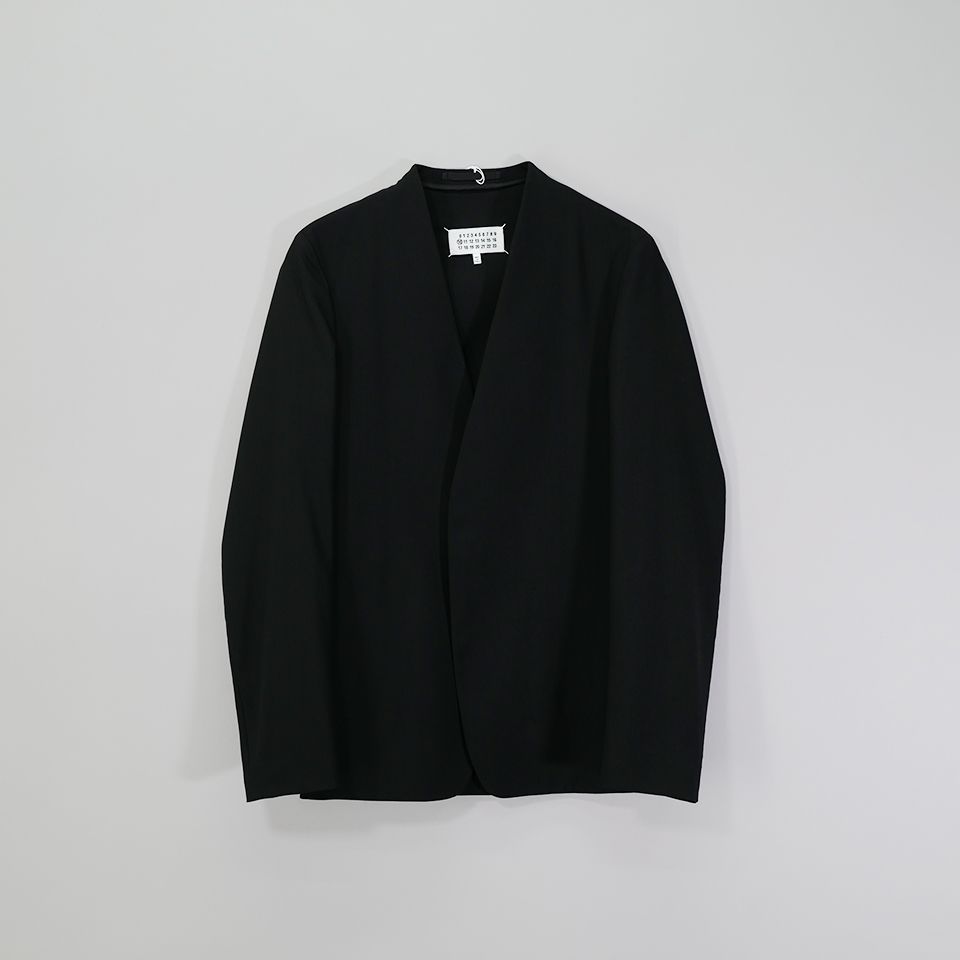 Maison Margiela - ノーカラージャケット Black | River