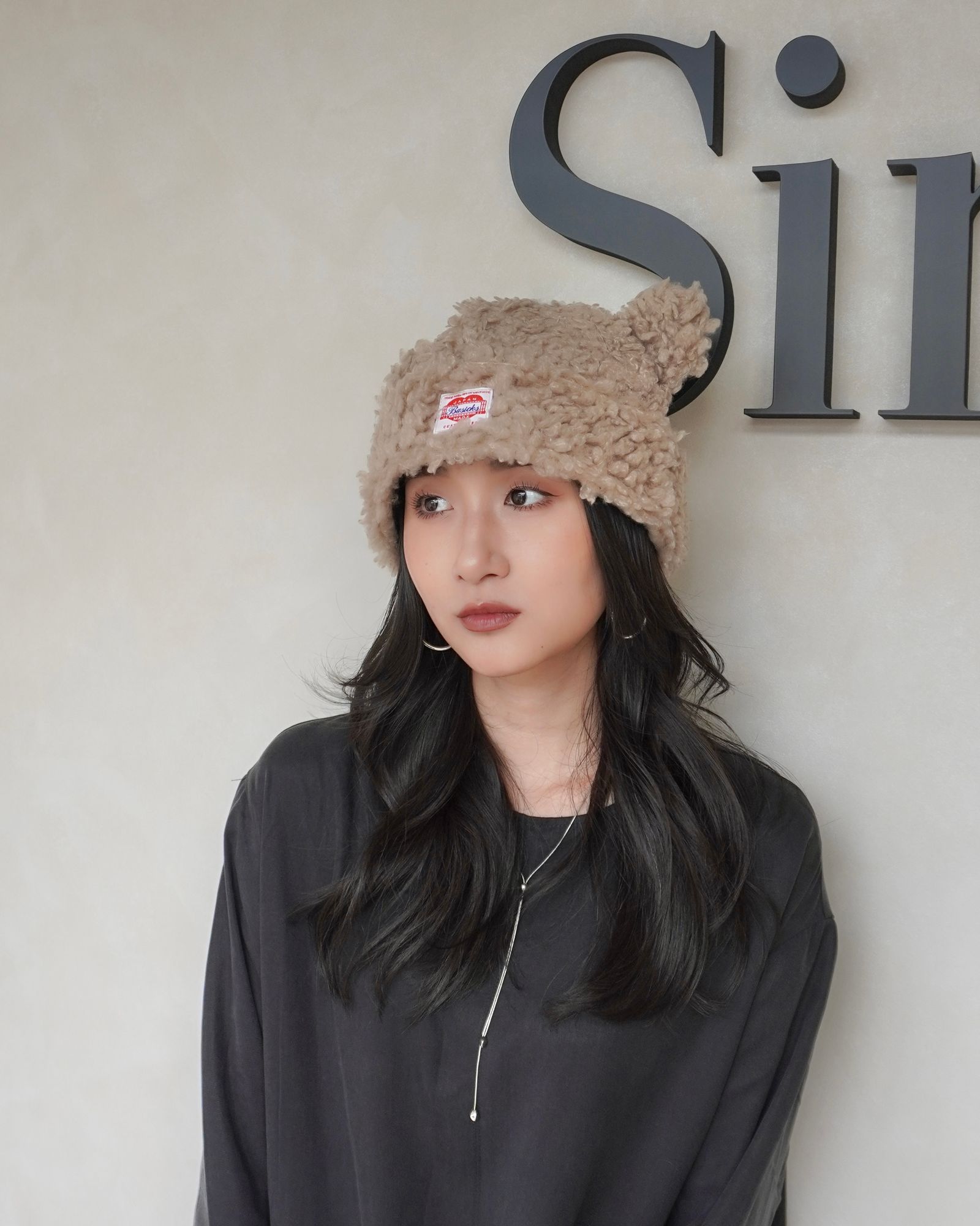 BASICKS - Bear Beanie / ベアビーニー (ブラウン) | Sir online store