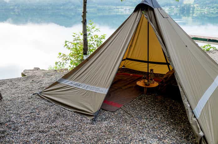 YOKAから初のテント「YOKA TIPI」が新登場。闇夜に光るリフレクターが