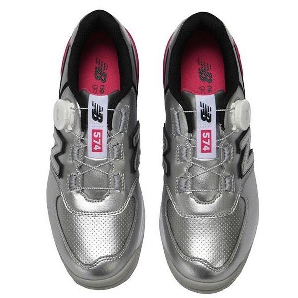 ニューバランス ゴルフシューズ 574 v3 SL BOA WGBS574 スパイクレス