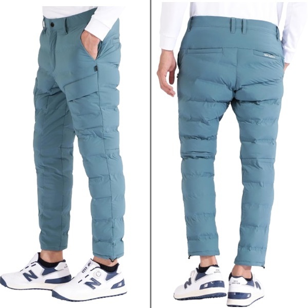 良品 ニューバランスゴルフ 迷彩 中綿 パンツ 3 秋冬 new balance 撥