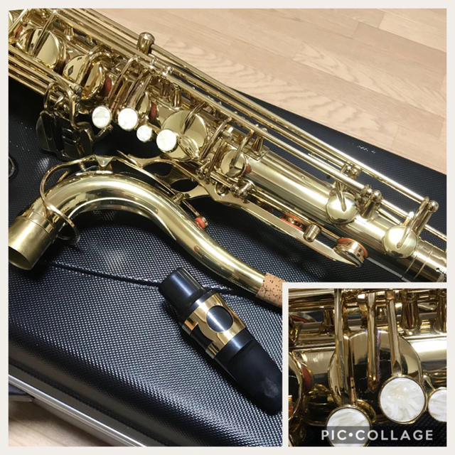 動作品 Jマイケル テナーサックス 彫刻入り - メルカリ らこ様専用