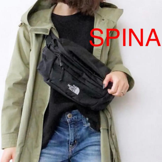 THE NORTH FACE - ノースフェイス スピナ spina ブラック 黒 ウエスト