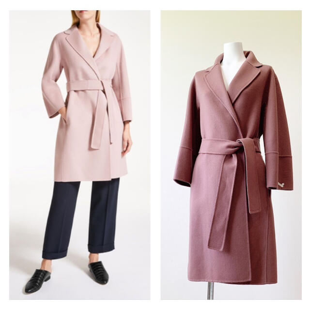 Max Mara - s MAXMARA ダブルフェイス ヴァージンウール コートの通販