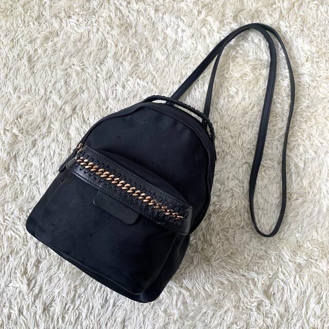 ステラマッカートニー ミニリュック 2way ファラベラ チェーン