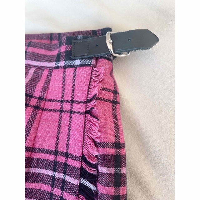 O'NEIL OF DUBLIN - O'NEIL OF DUBLIN ピンクチェックスカート size 40