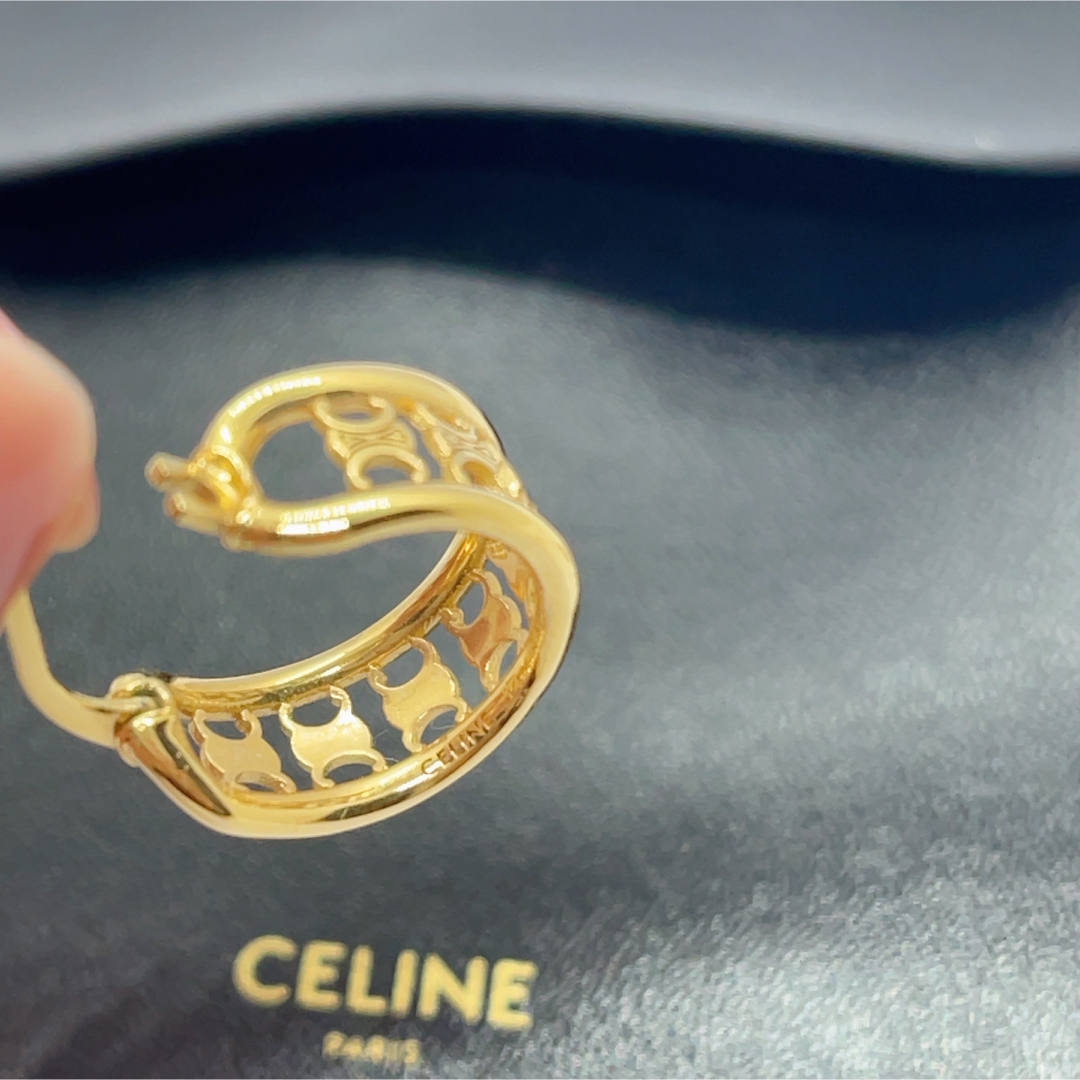 CELINE - CELINE セリーヌトリオンフ マルチフープピアスの通販 by