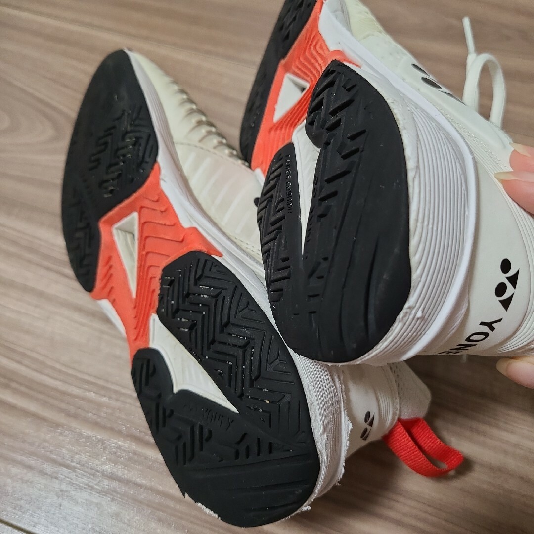 YONEX - ①ヨネックスソニケージ3 白ホワイトテニスシューズ24.0