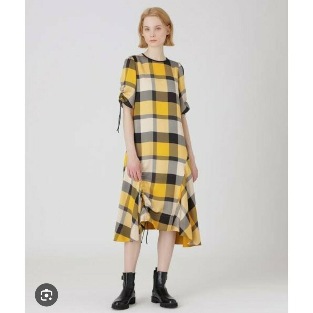 バーバリー ブルーレーベル クレストブリッジ チェック ワンピース