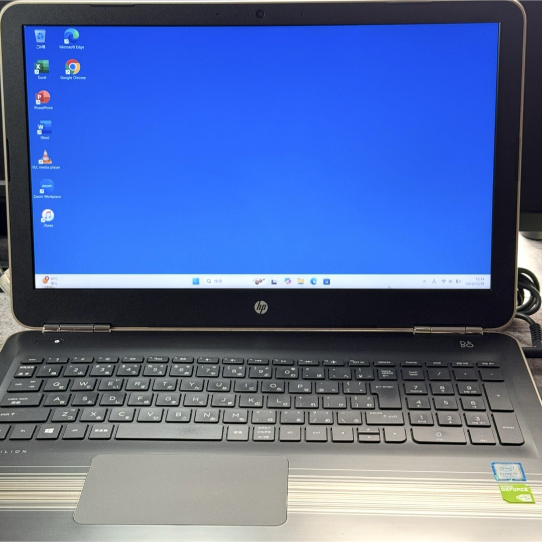 HPノートパソコン Core i7 高速SSD 大容量HDD 静音 NVIDIA HPノート