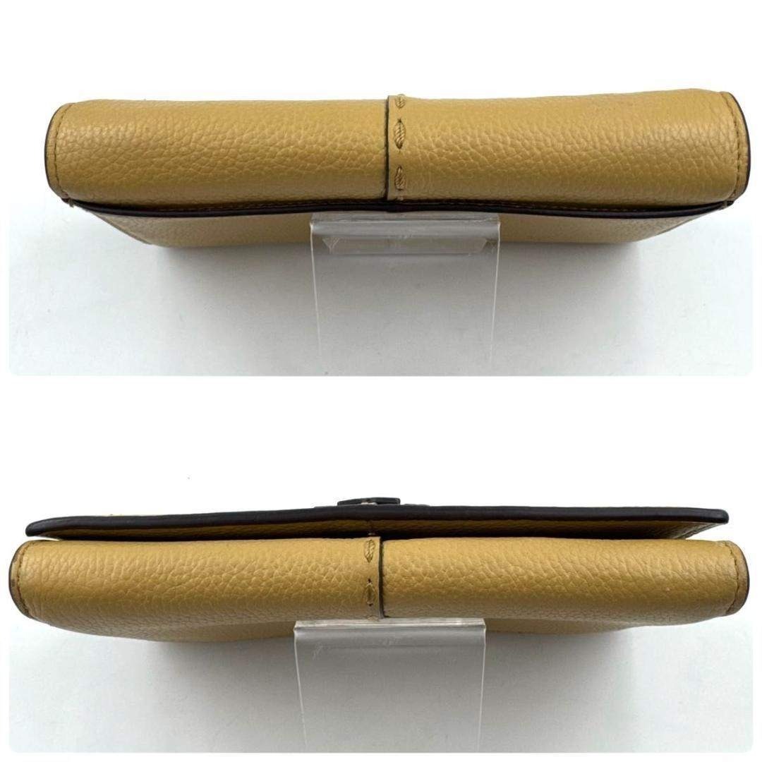 ✨極美品✨トリーバーチ マックグロー 二つ折り 長財布 レザー シボ革