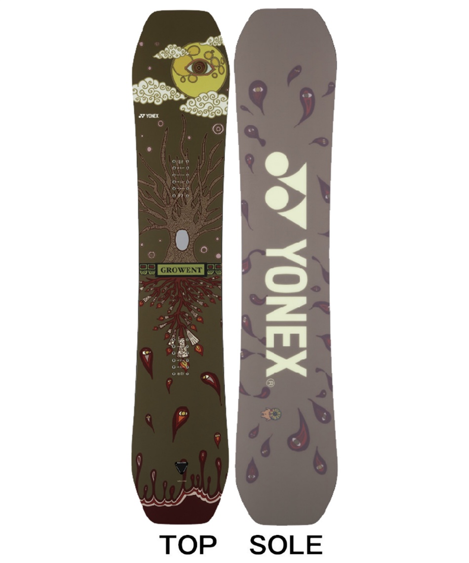 ヨネックス(YONEX) スノーボード 板 グローエント GROWENT グラトリ
