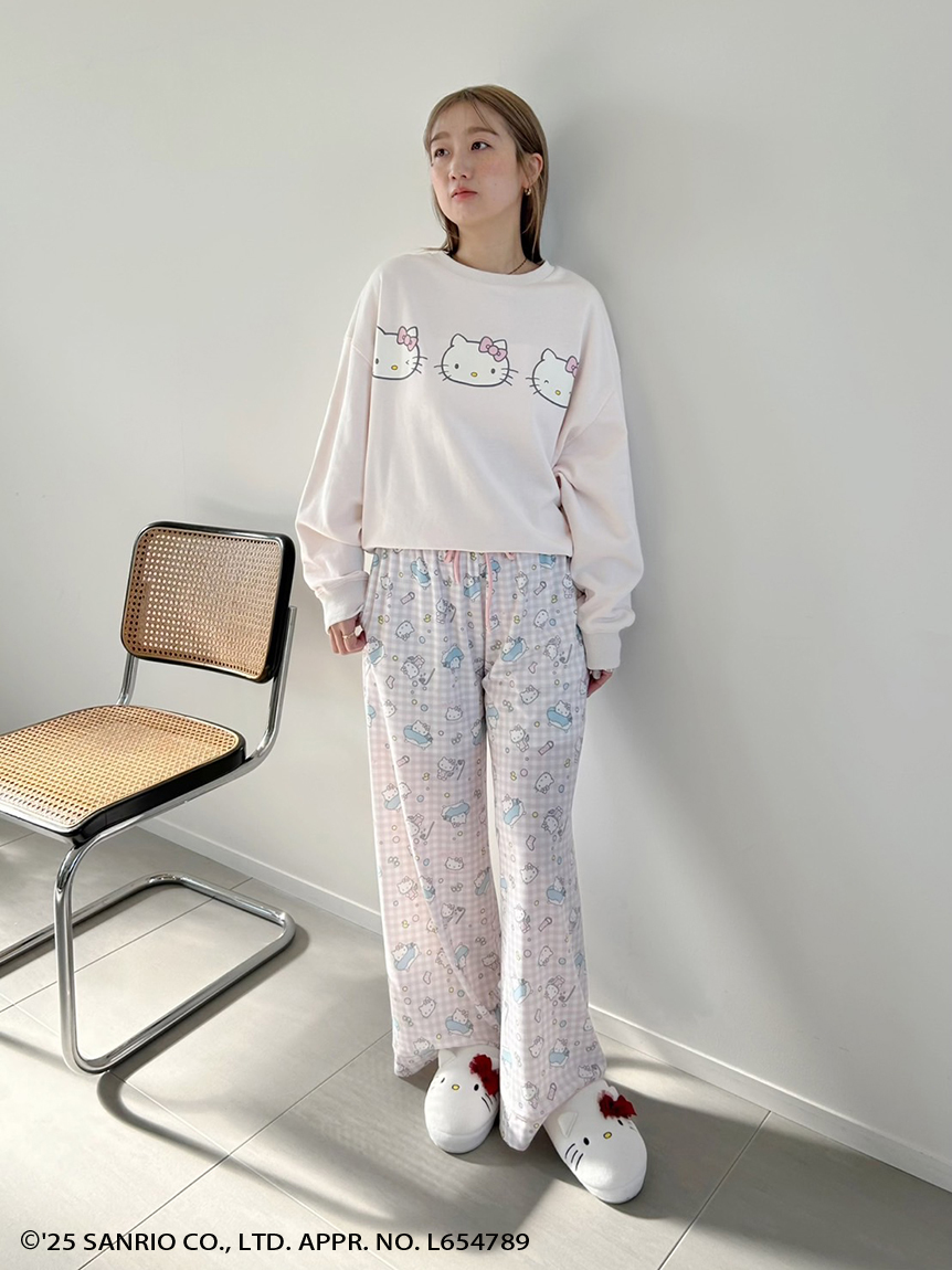 HELLO KITTY】総柄ロングパンツ(ロングパンツ)｜スナイデルホーム