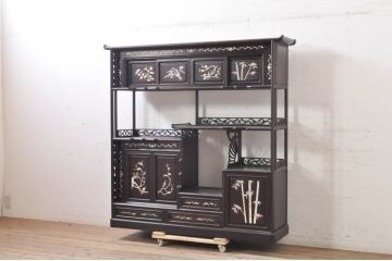 和箪笥 唐木 |家具の販売・通販|【公式】アンティーク家具ラフジュ工房