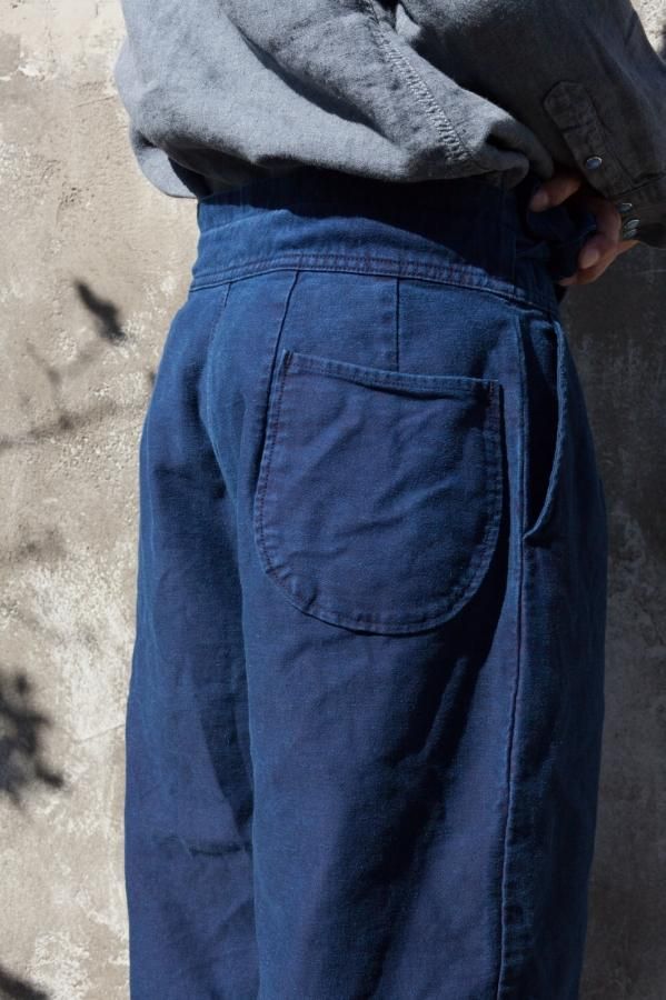 PORTER CLASSIC】MOLESKIN CHINESE PANTS-SLOW&STEADY