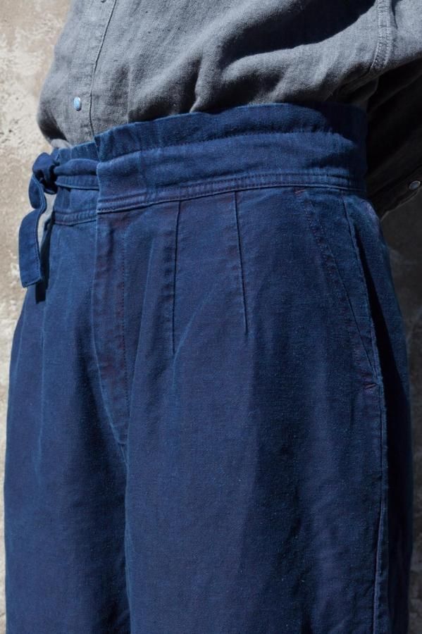 PORTER CLASSIC】MOLESKIN CHINESE PANTS-SLOW&STEADY