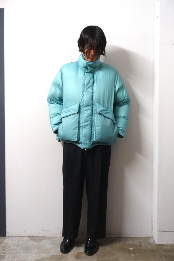 URU(ウル)/DOWN JACKET/TURQUOISE 通販 取り扱い-CONCRETE RIVER