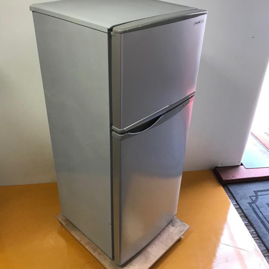 SHARP（シャープ） 中古 118L 2ドア冷蔵庫 SJ-H12W-S 2012年製