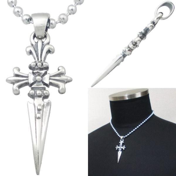 Travis Walker（トラヴィスワーカー） クロスダガーシルバーペンダント