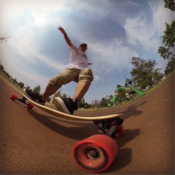 ロングスケートボード カービングスケートボード ロンスケ38インチ