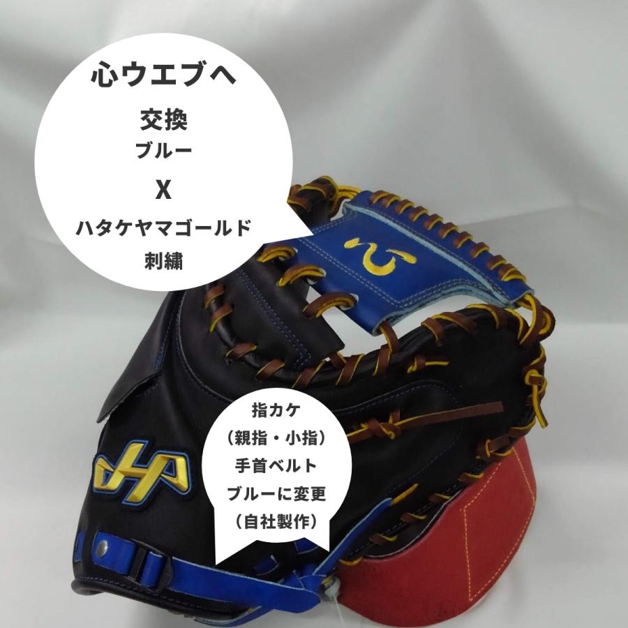 カスタマイズ”心ミット”ハタケヤマ ソフトボールキャッチャーミット TH