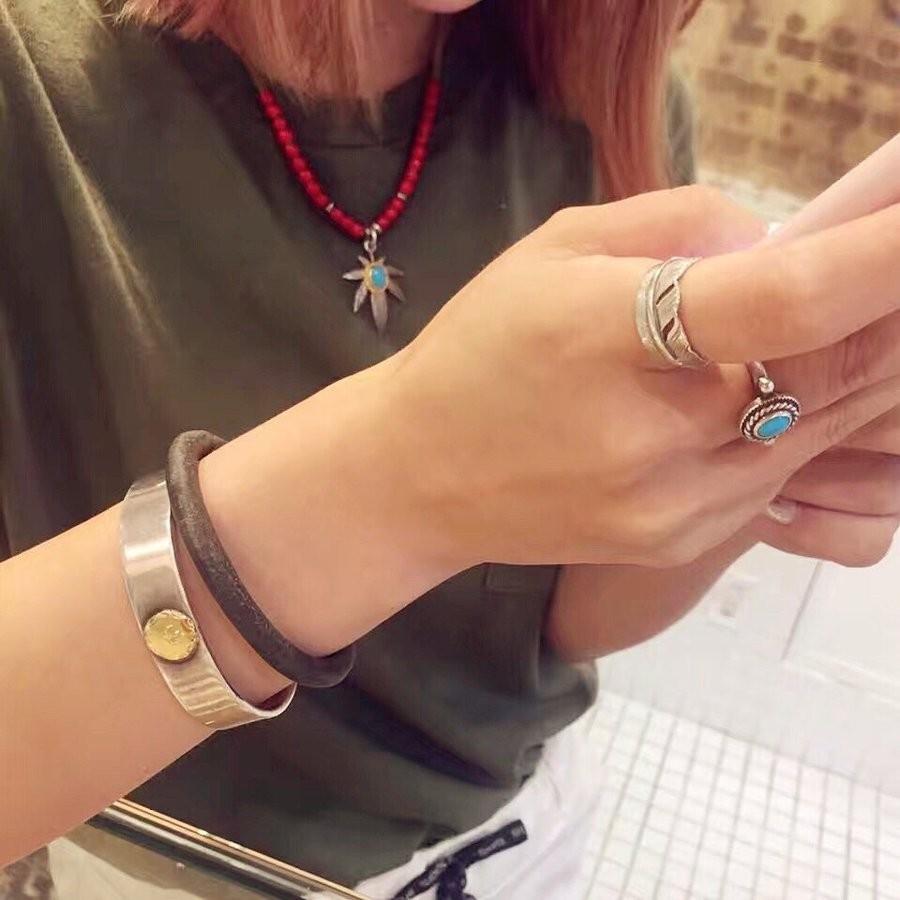 goro's（ゴローズ） 【新品】赤ビーズ一連 ホワイトハーツ / Goro's