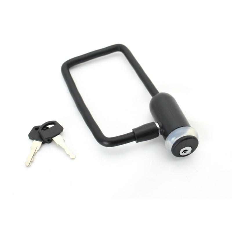 電動アシスト自転車 バッテリーロック 73771 ブラック キズのつき