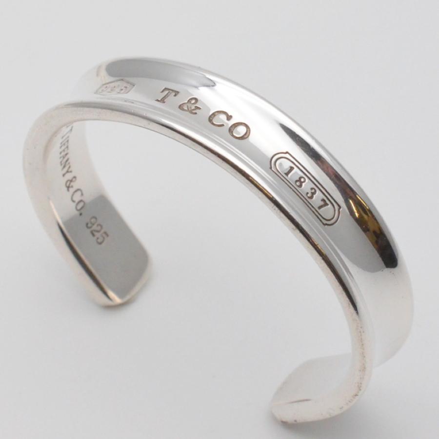 TIFFANY&Co.（ティファニー） 1837 バングル SV925 重量約40.2g 腕