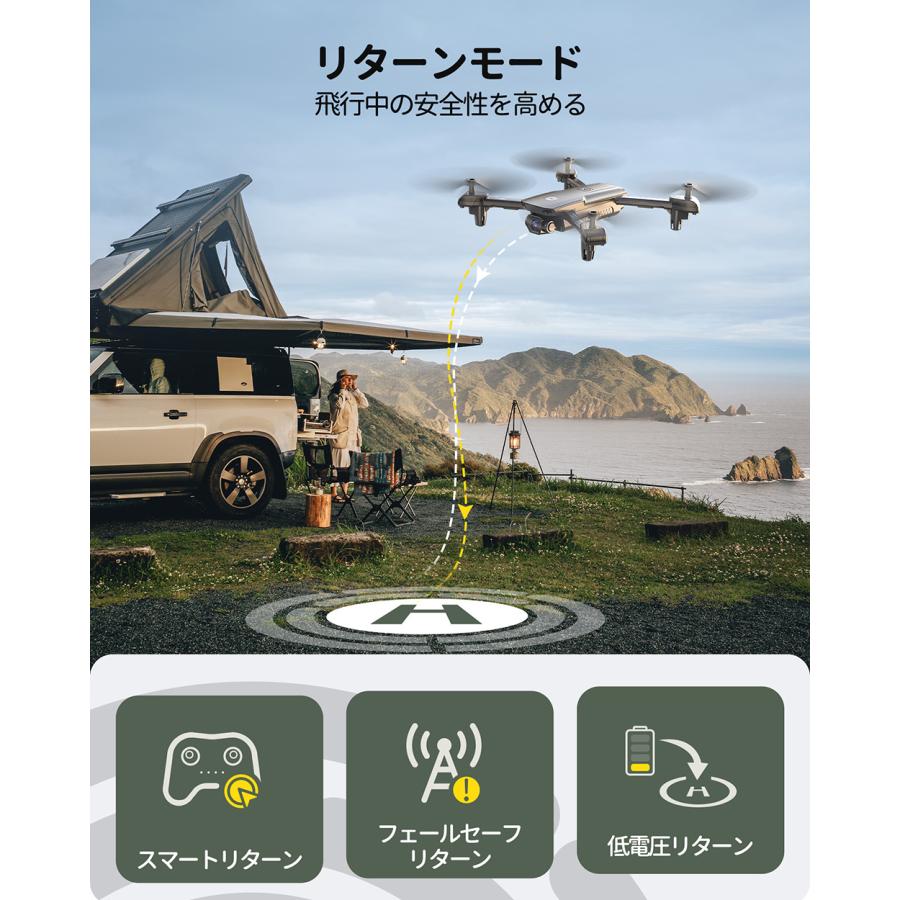 HOLY STONE ドローン カメラ付き 100g未満 申請不要 GPS搭載