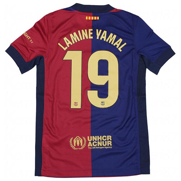 NIKE（ナイキ） ジュニア FCバルセロナ 24-25 ホーム 半袖レプリカ