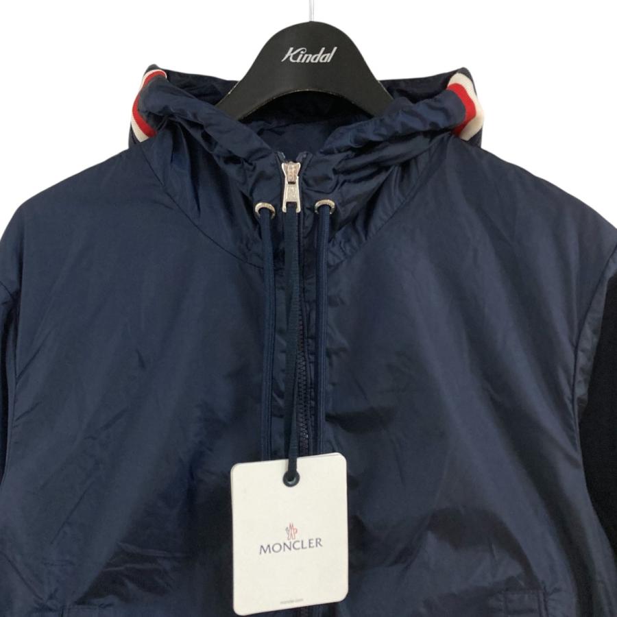 MONCLER（モンクレール） ナイロンジップアップジャケット ネイビー