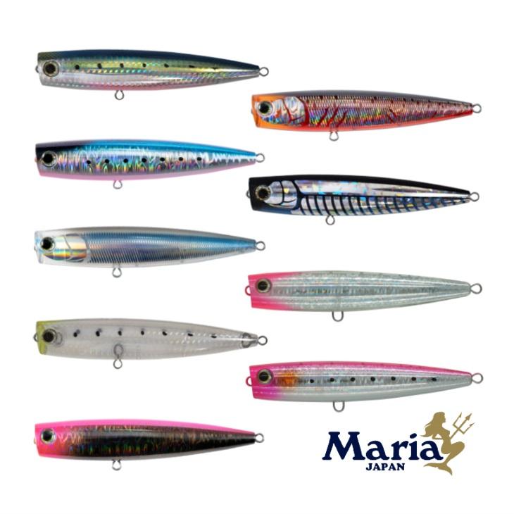 Maria マリア ポップクイーン F 160 65g フローティング ポッパー 青物