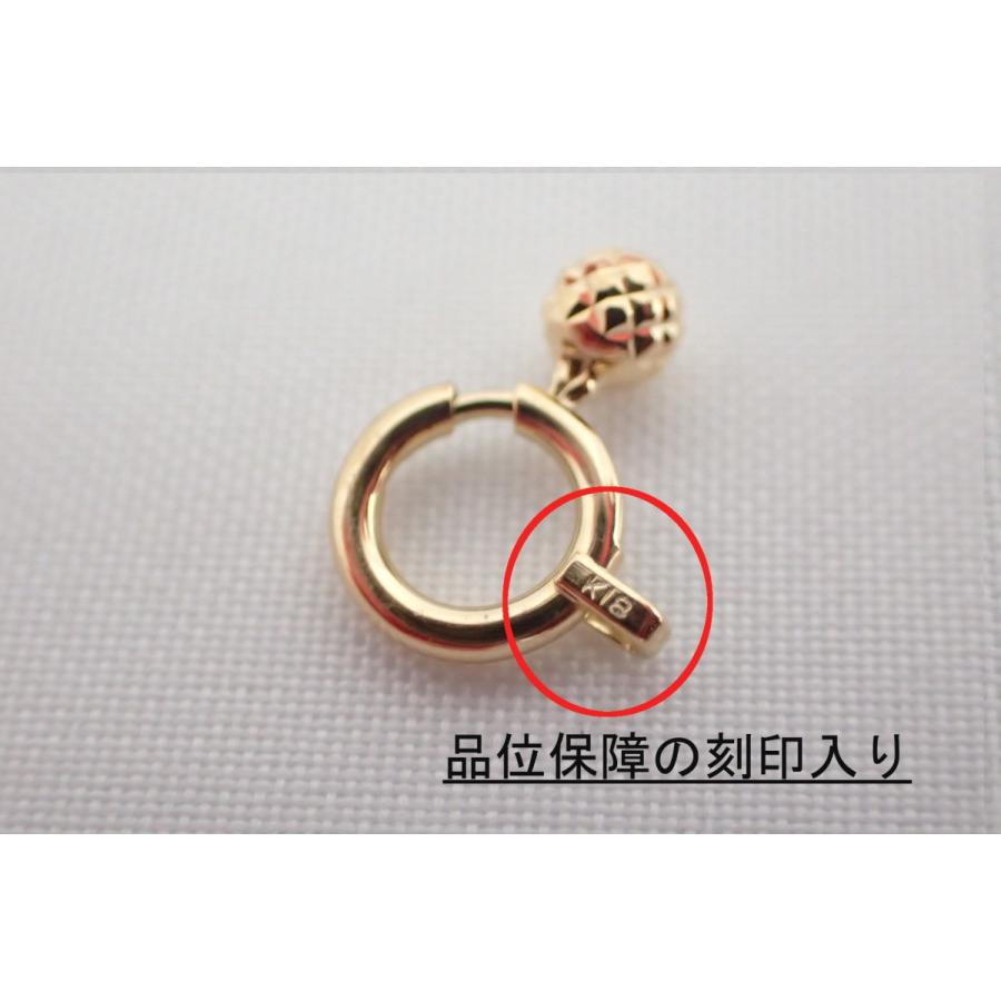ネックレス ブレスレット 留め具 パーツ ヒキワ ひきわ K18 18金