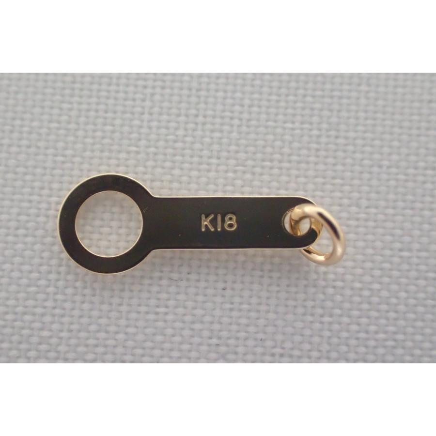 ネックレス ブレスレット 留め具 K18 プレート ダルマ マルカン付