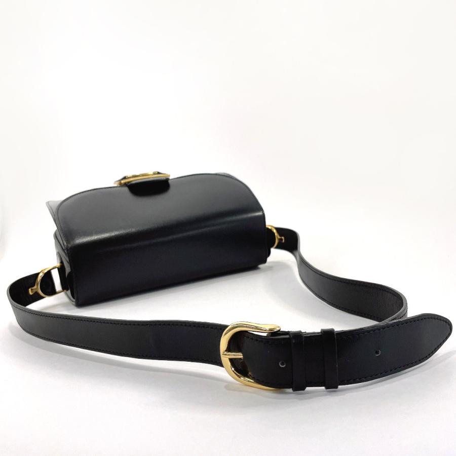 CELINE（セリーヌ） ショルダーバッグ 肩掛け 馬車金具 レザー