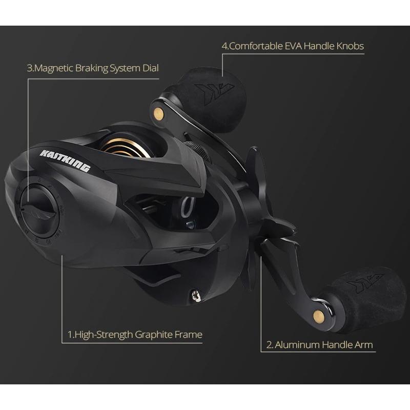 KASTKING（カストキング） KastKing Valiant Eagle Baitcasting Reel