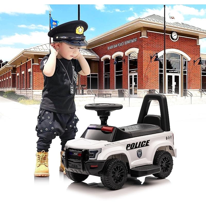 乗用玩具 電動乗用玩具 パトロールカー PATROL CAR POLICE 9-1-1