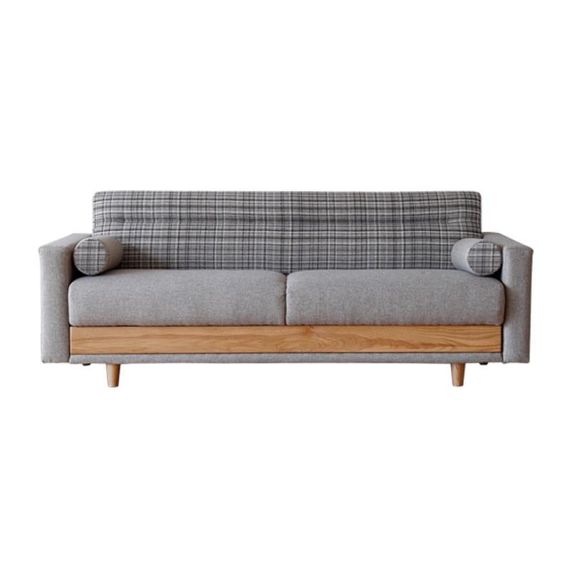 アンジーシリーズ ソファベッド ハーシー チェック柄 Hershey : もみじ