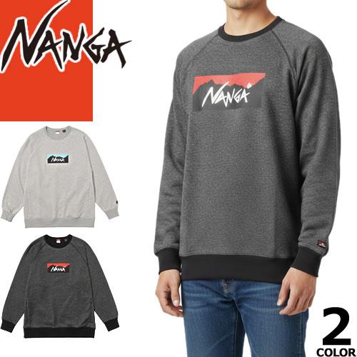 NANGA（ナンガ） エコハイブリッド ボックスロゴ トレーナー