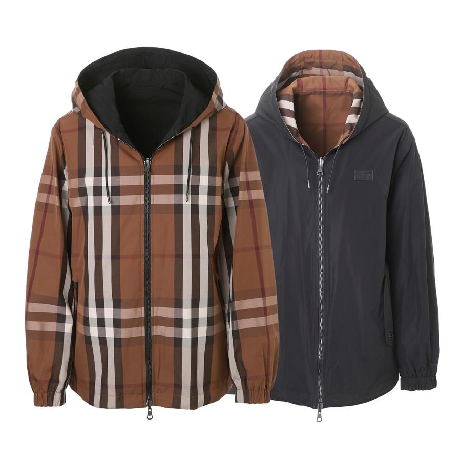 BURBERRY（バーバリー） ジップアップジャケット ブルゾン ブラウン