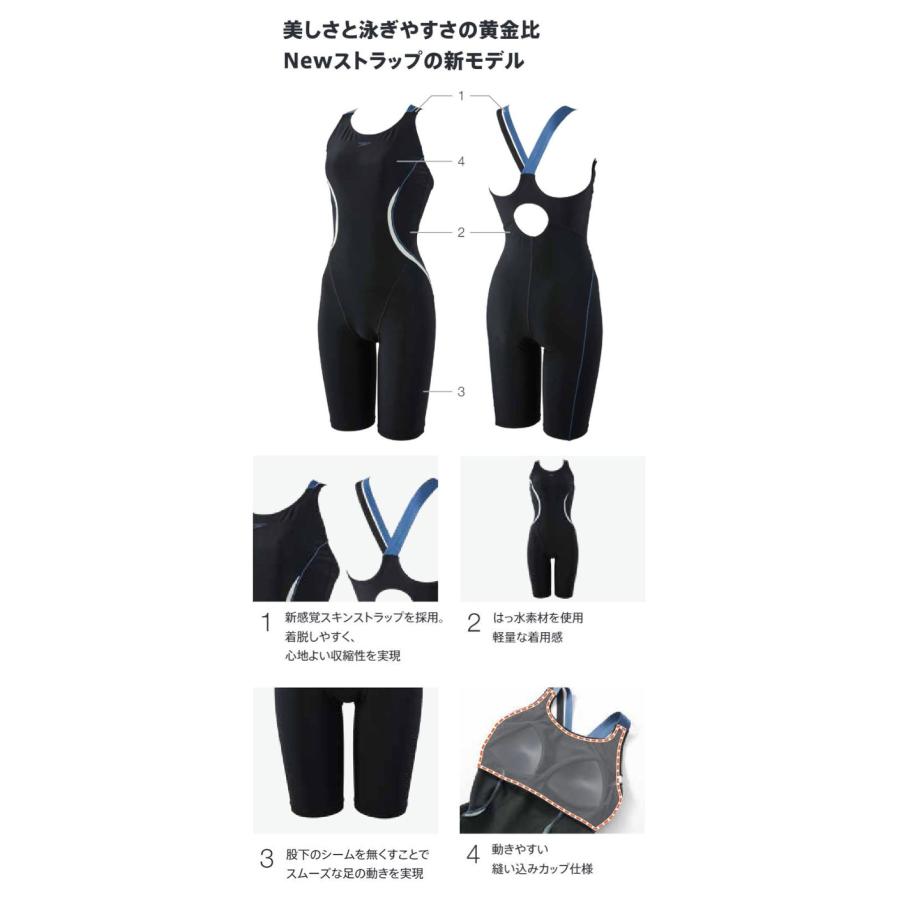 speedo（スピード） レディース フィットネス水着 オールインワン