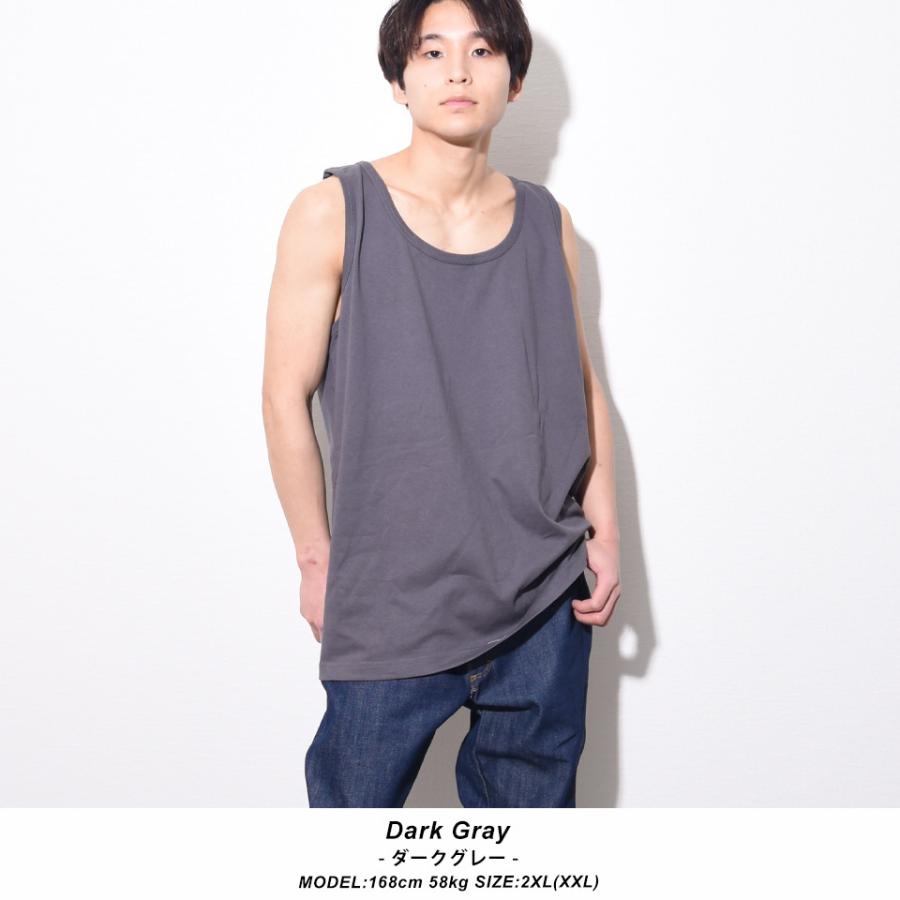 タンクトップ 無地 メンズ 大きいサイズ 2XL 3XLノースリーブ 夏服
