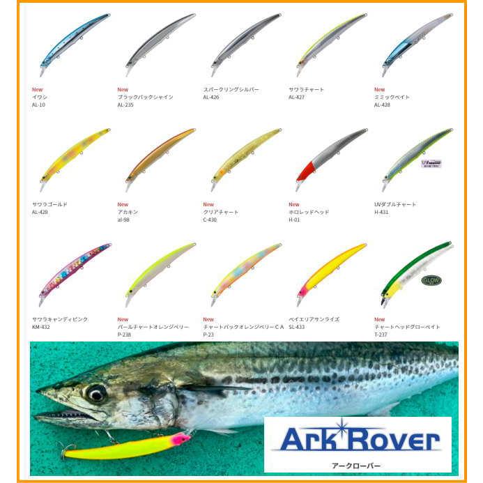 PALMS パームス アングラーズリパブリック アークローバー AR-140S