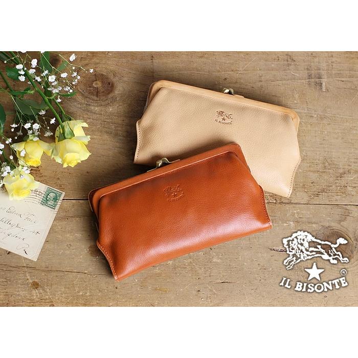 IL BISONTE（イルビゾンテ） 財布 がま口財布 長財布 がま口長財布(M