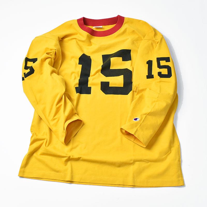 Champion（チャンピオン） 7分袖 フットボールTシャツ メンズ