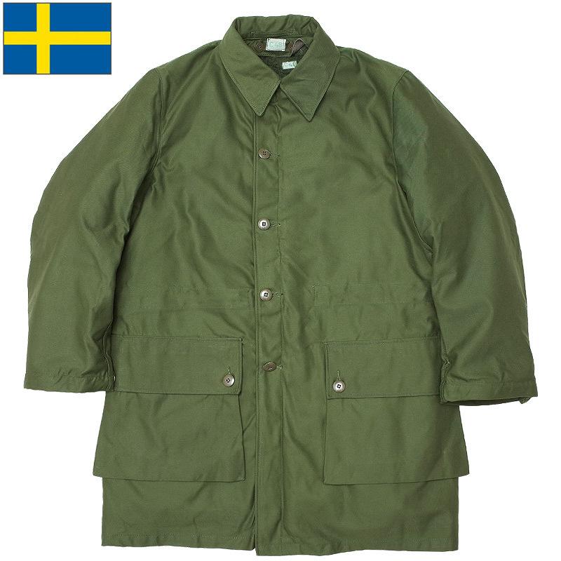 スウェーデン軍 M59コート ライナー付き オリーブ デッドストック