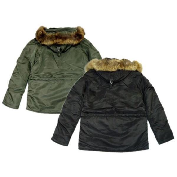 AVIREX N-3B フライトジャケット フルデコ レア カーキ M AVIREX N-3B