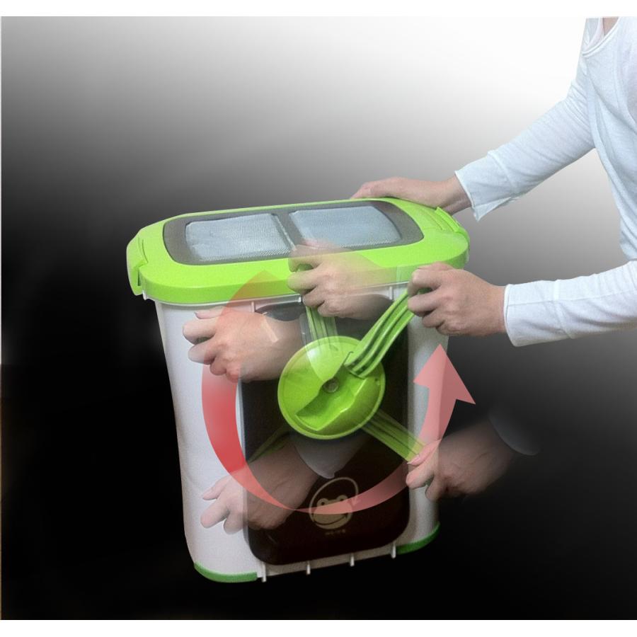 エコ・クリーン 生ごみ処理機 コンポスト 家庭用 自然にカエルS 基本