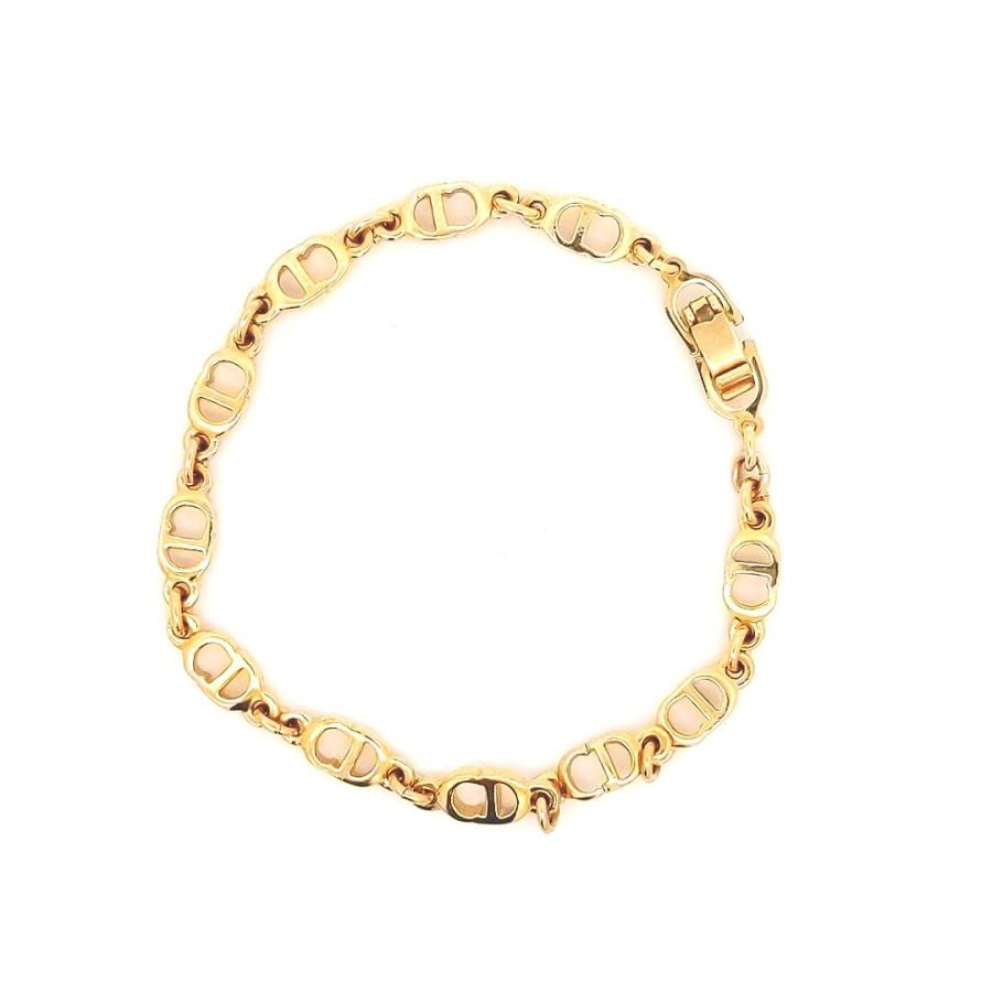 クリスチャンディオール CDロゴチェーン ブレスレット/合金/メッキ